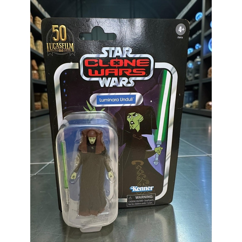 Hasbro Star Wars The Vintage Collection Luminara Unduli Lucasfilm 50th MOC